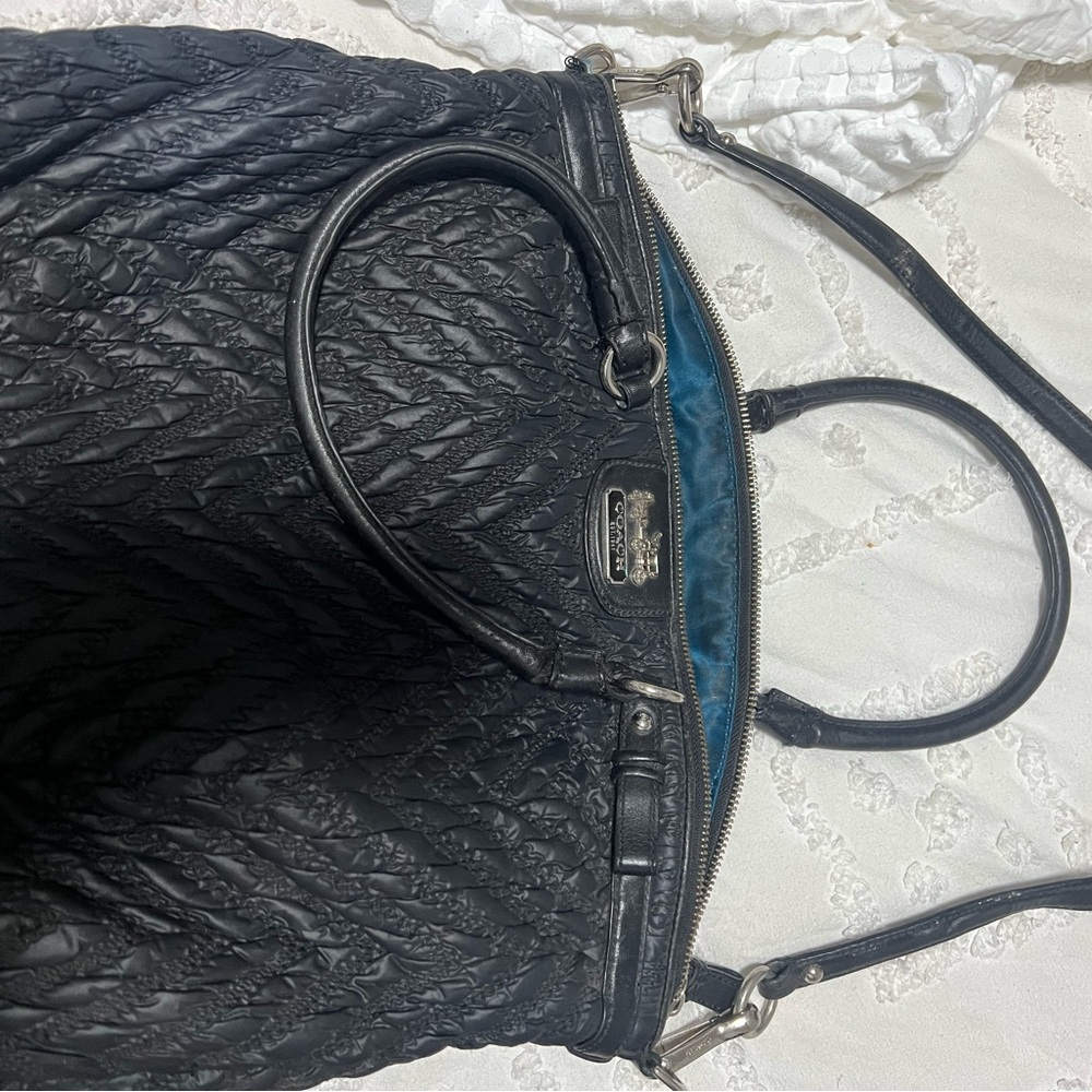 Black Quilted Women's Bag
